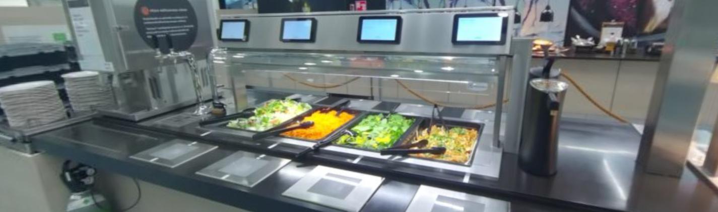 Lunch line tray detail